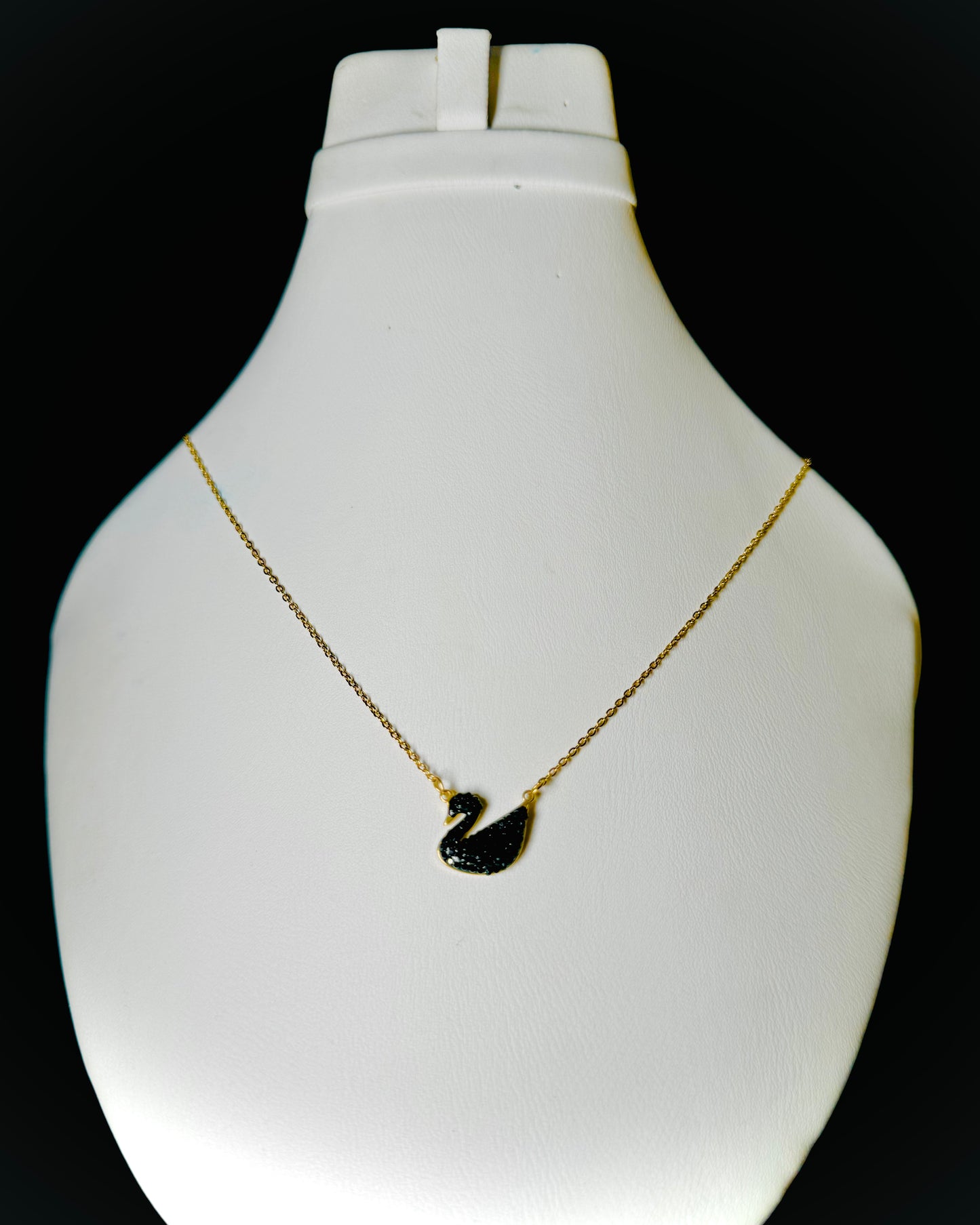 Elegant Swan Pendant