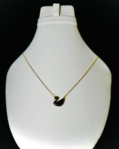 Elegant Swan Pendant